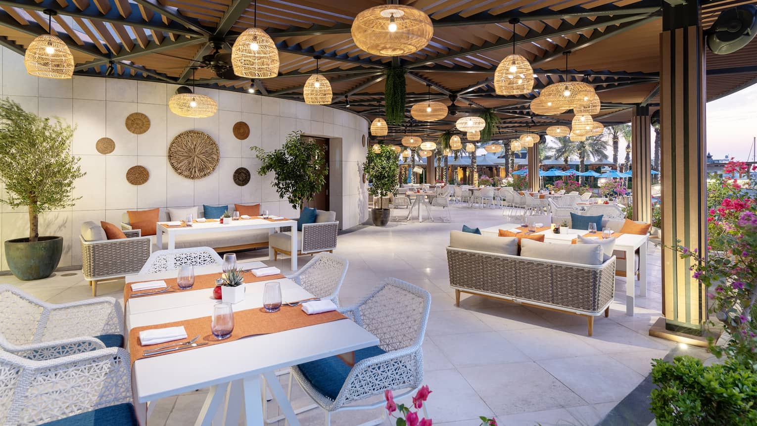 Makani Beach Club terrace
