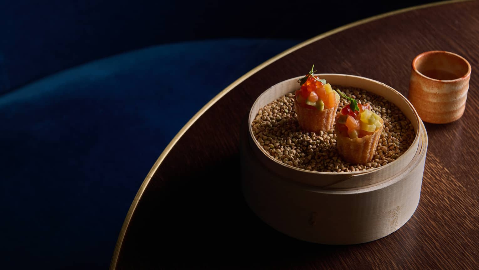 Salmon Tartare at Isa at Four Seasons Hotel Madrid