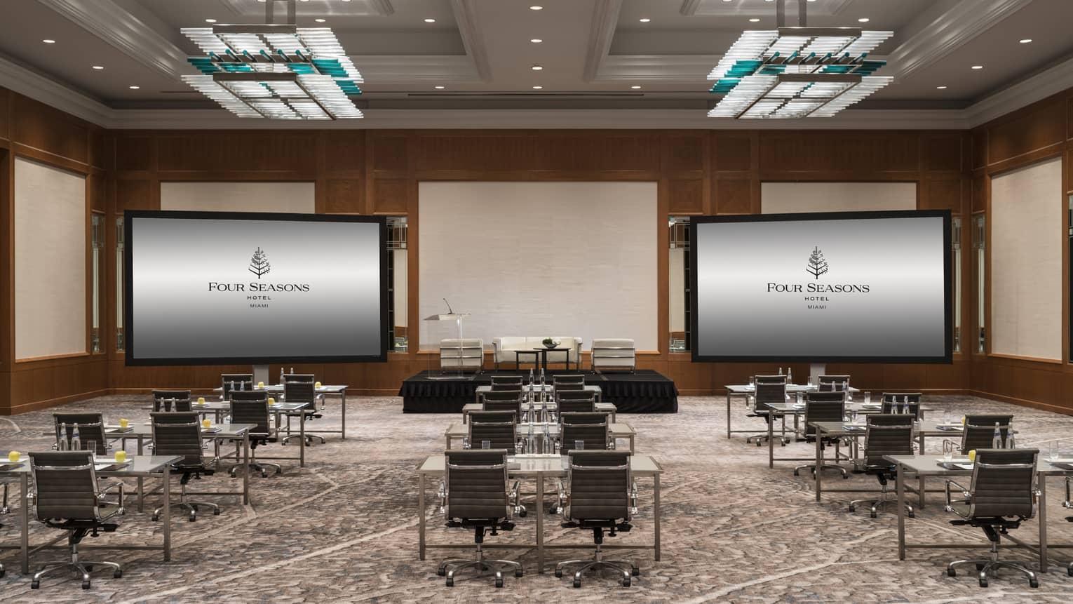 A view of the Grand Ballroom