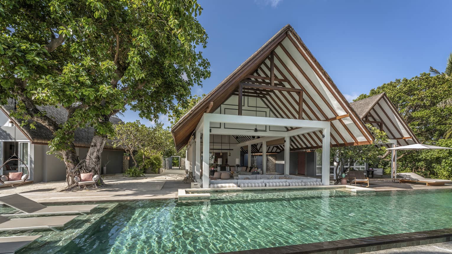 Private villa pool