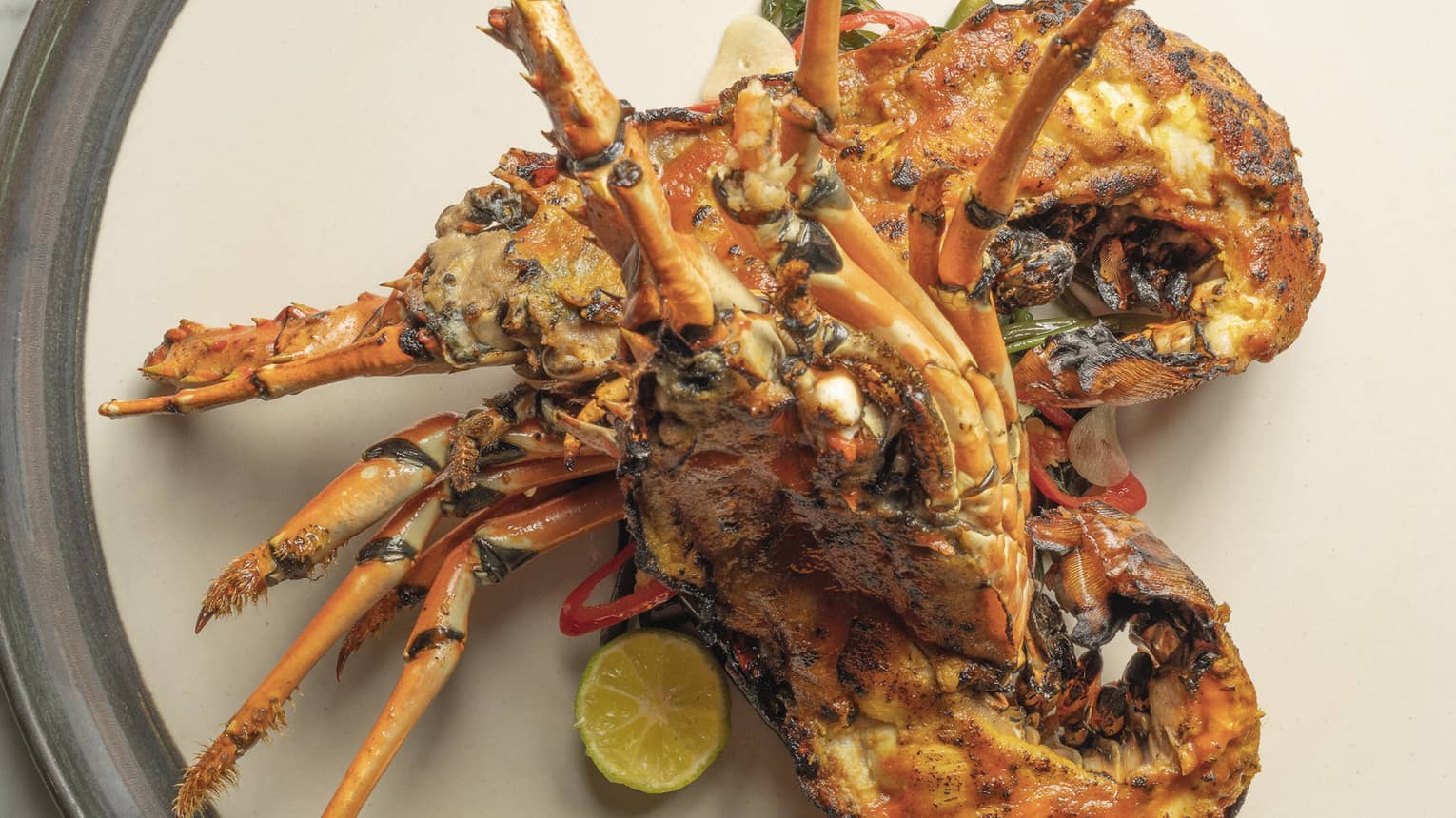 Sayan Ayung Terrace Lombok Lobster