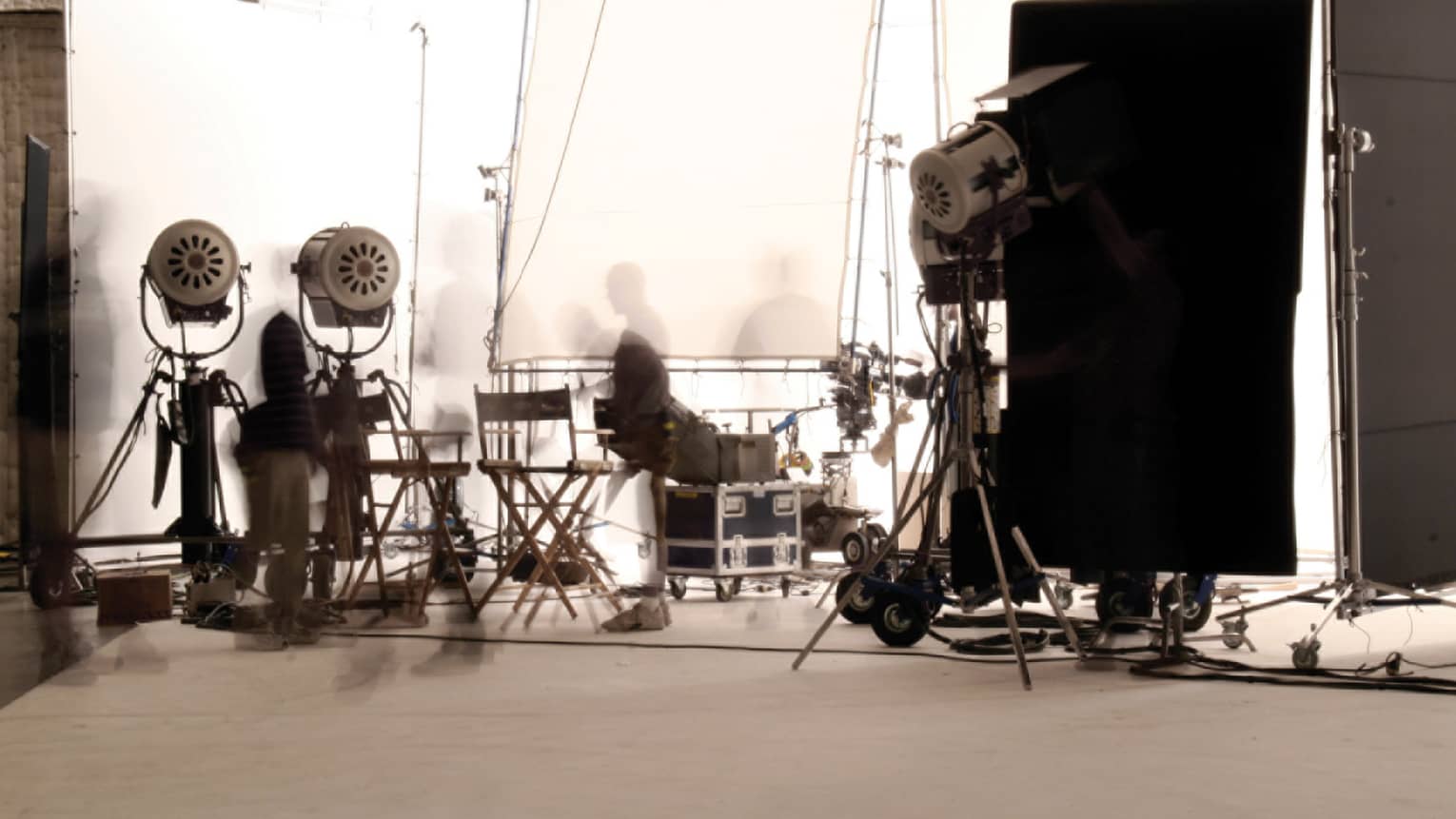 A photography studio.