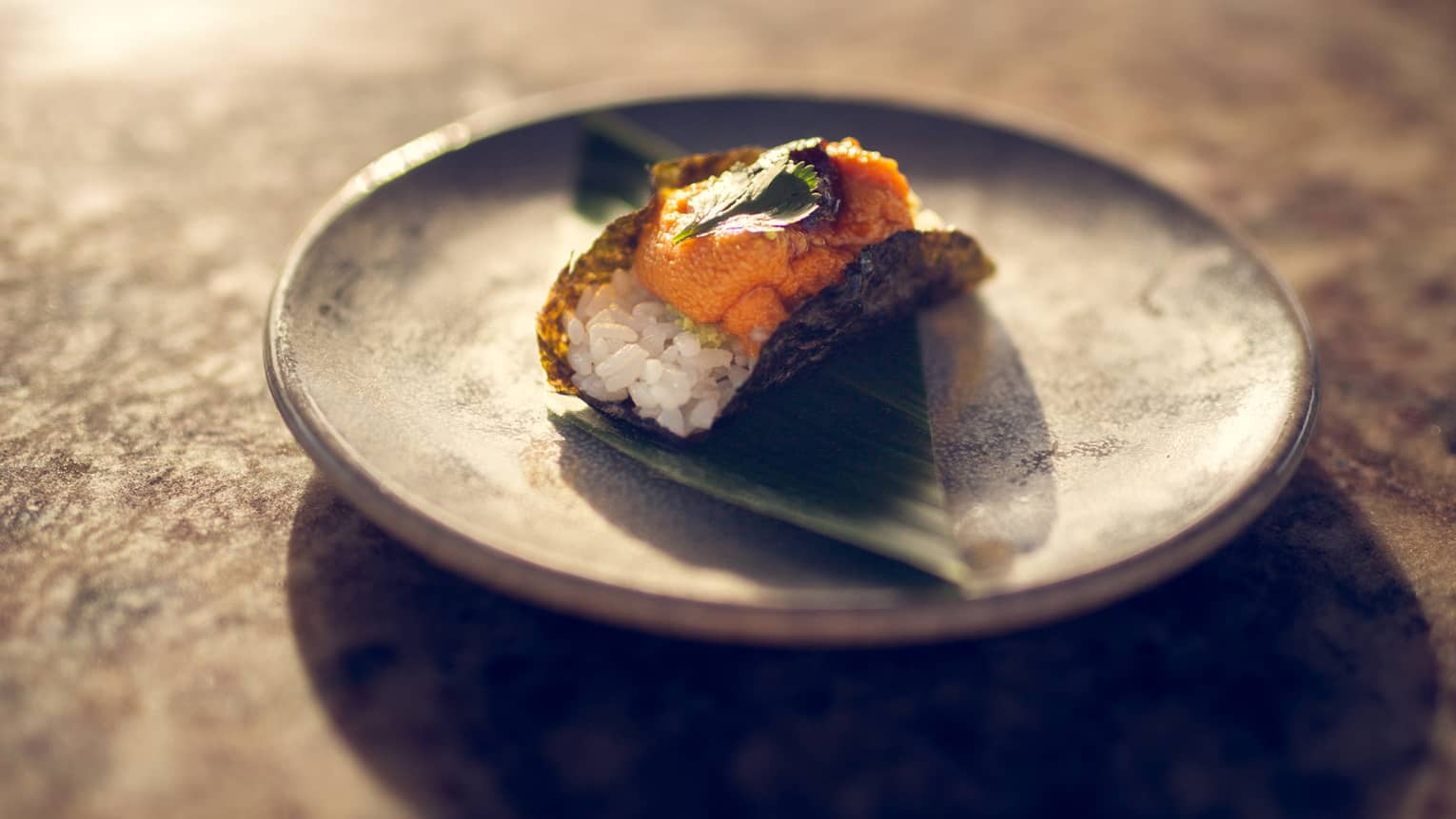 Nori Seaweed Taco "Temaky Style"