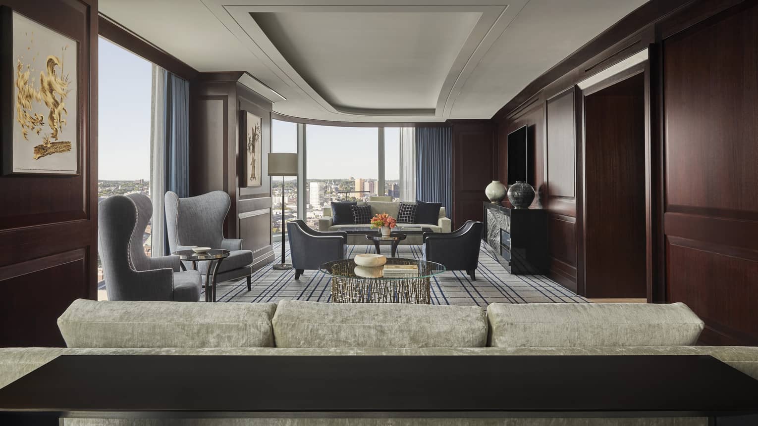 Presidential Suite at four seasons hotel boston one dalton