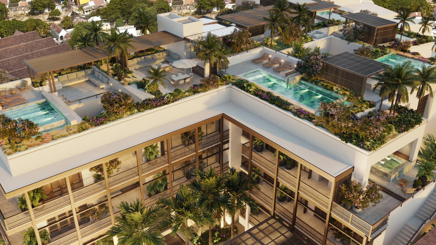 Rendering of residence exterior