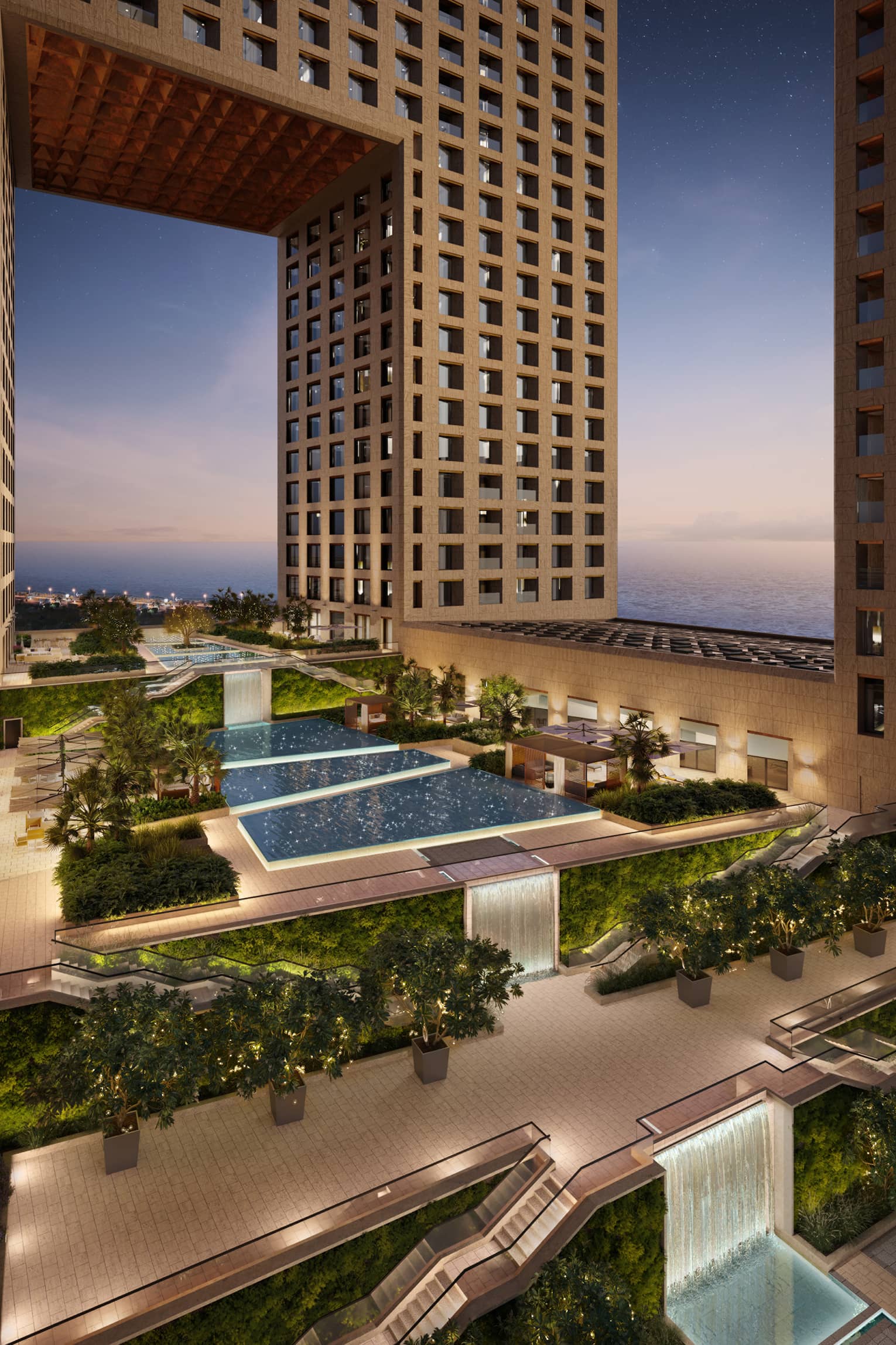 Rendering of residence