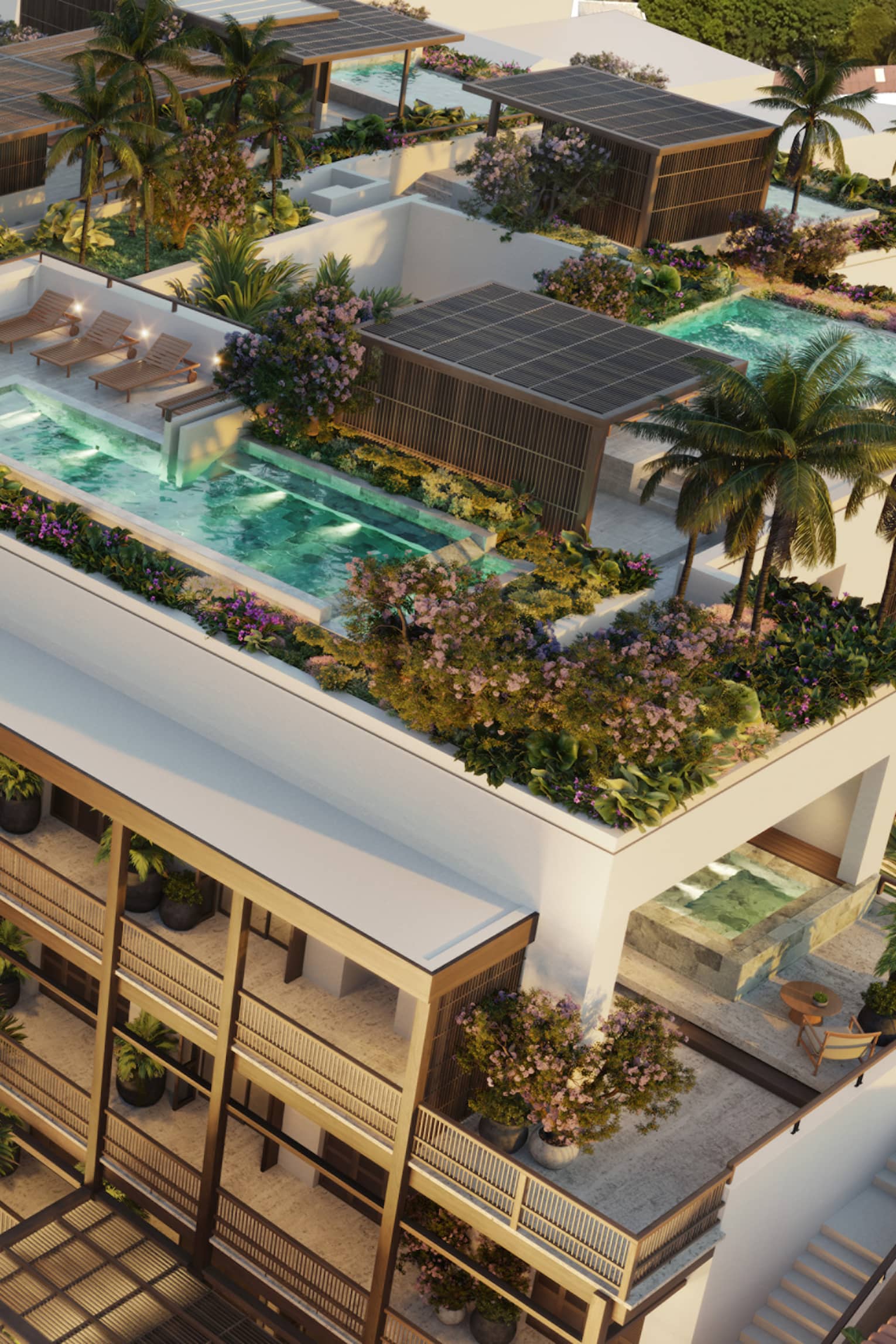 Rendering of residence exterior