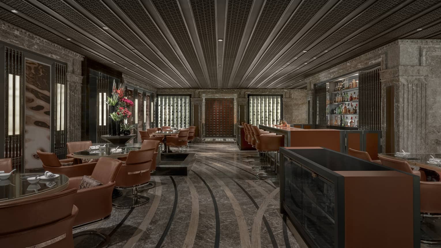 Cai Yi Xuan dining room and bar