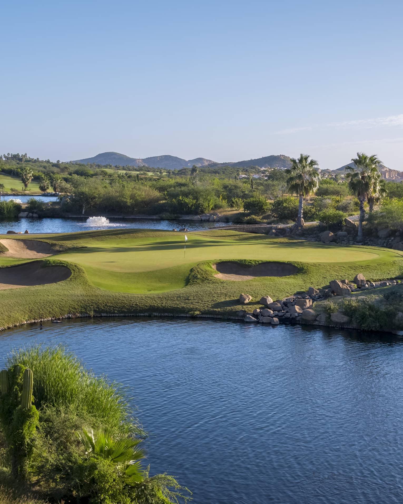 The stunning Cabo Del Sol golf course
