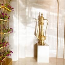 Dubai home decoration with shelf of flowers,dubai home decoration with shelf of flowers