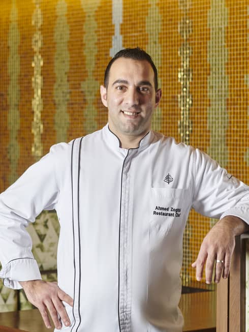 Chef Ahmed Zoghbi portrait