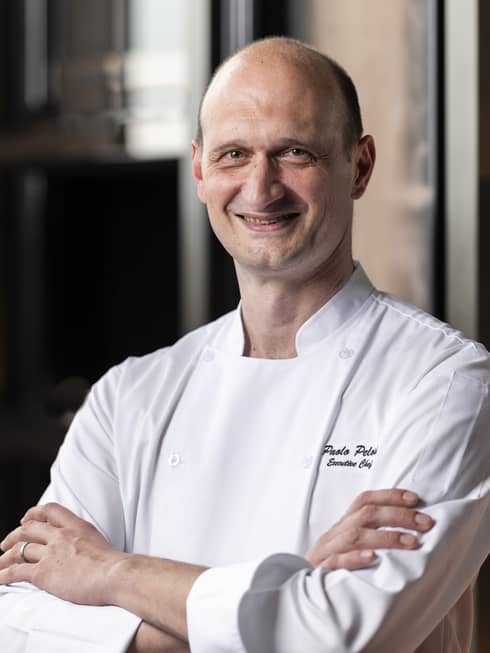 Portrait of Chef Paolo Pelosi