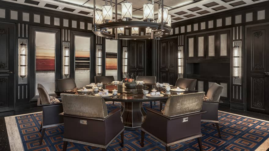 Cai Yi Xuan private dining room