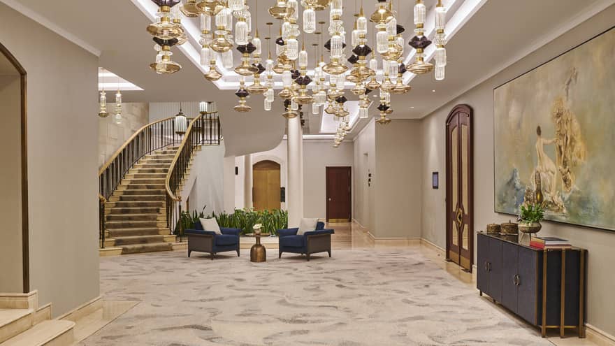 ballroom wedding venue in luxury hotel